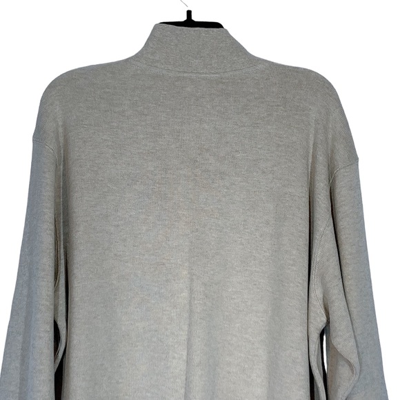 Rodd & Gunn Alton Ave Quarter Zip Sweater in Ice Grey Marle - Picture 6 of 14